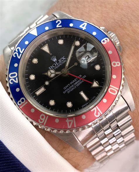 rolex replica gmt master 16700 pepsi bezel|rolex gmt ii pepsi jubilee.